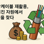폐광케이블 재활용, 버려진 자원에서 수익을 찾다