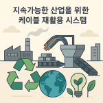 지속가능한 산업을 위한 케이블 재활용 시스템